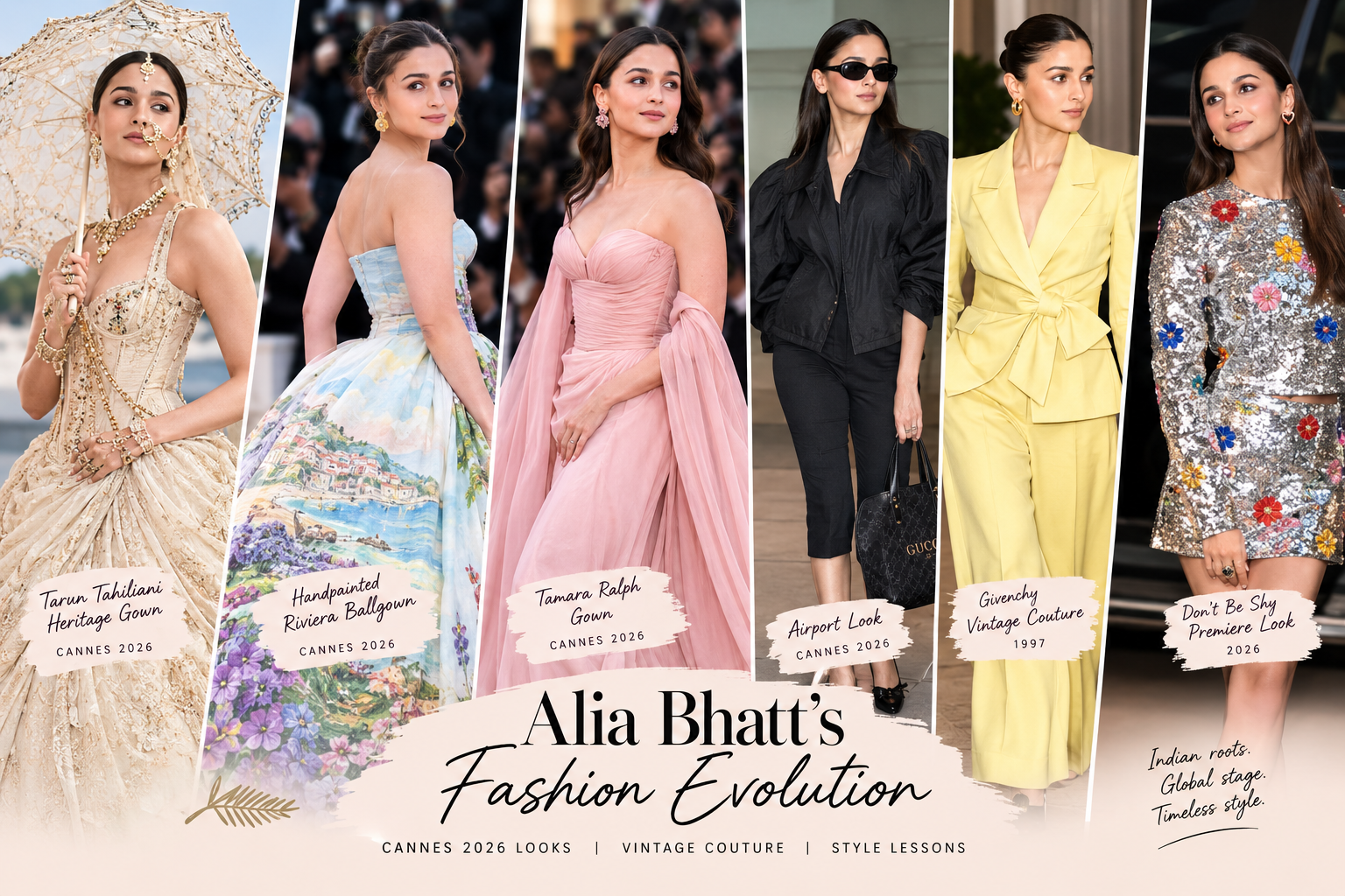 Alia Bhatt's Fashion Evolution