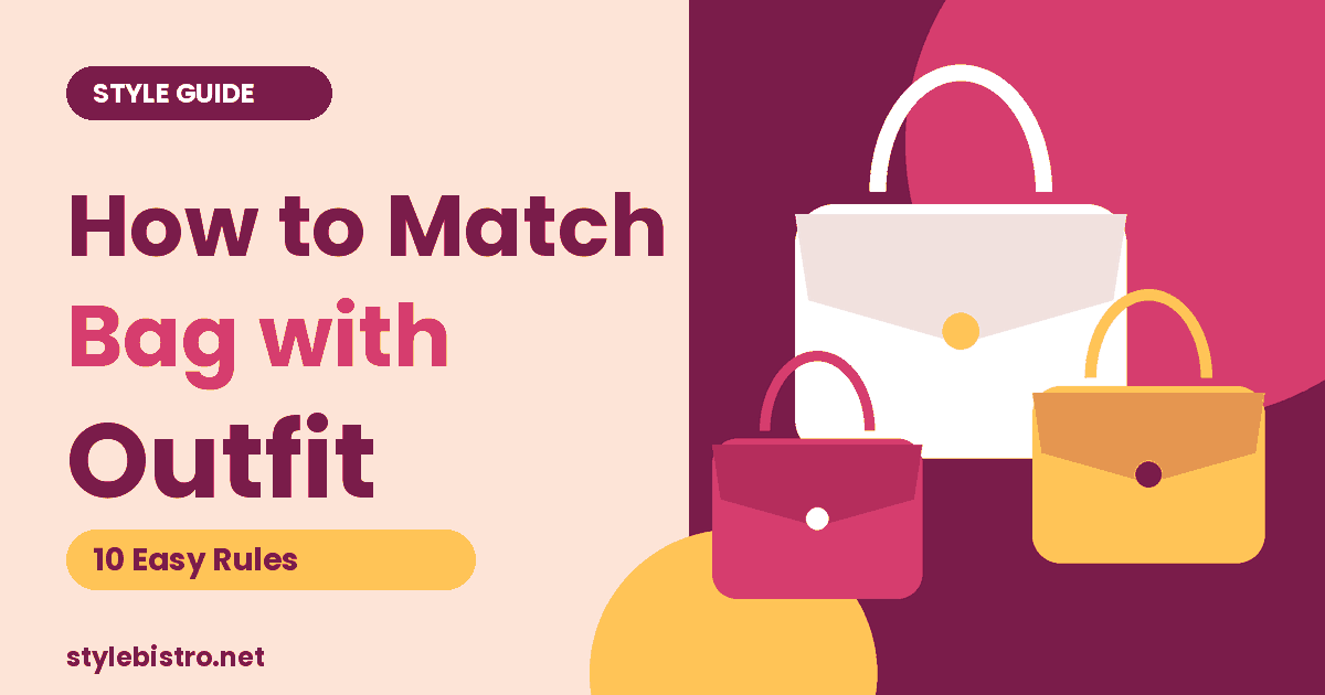 How to match bag with outfit